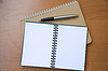 Papel de cuaderno | Foto de stock