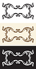 Elegante königliche Vintage Handzeichnung Design-Elemente | Stock Vektrografik