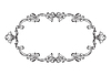 Vector clipart: Engraving vintage frame