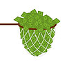 Vector clipart: Butterfly net full Money . Money catching concept.
