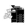 Copying ass. Copying ass in office on scanner.