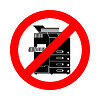 Stop Copier. Do not make copies. Red prohibition | Stock Vector Graphics