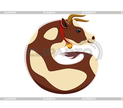 Tipo de fuente granja de dibujos animados, tipo de letra animal vaca divertida | Ilustración vectorial de stock |ID 7644530