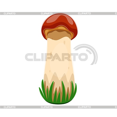 Composición tipográfica de la fuente Autumn farming mushroom letter I | Ilustración vectorial de stock |ID 7650087