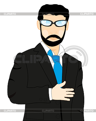 Hombre en el juego | Ilustración vectorial de stock |ID 6241755