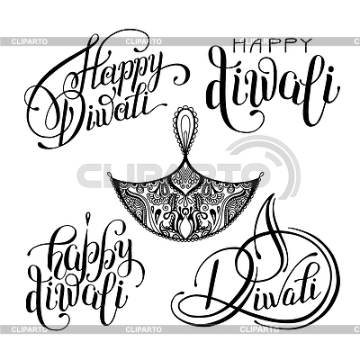 Set aus schwarzen und weißen Handzeichnung Designelement | Stock Vektorgrafik |ID 6154933