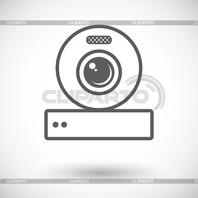 Web cam icono | Ilustración vectorial de stock |ID 5114480