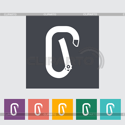 Klettern Karabiner | Stock Vektorgrafik |ID 5231103