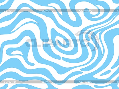 Groovy psychedelic water blue wave pattern | Stock Vector Graphics |ID 7650595