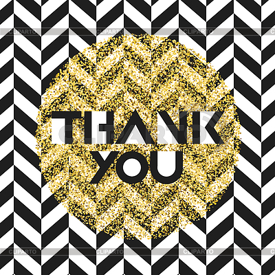 Gracias. Plantilla de diseño de tarjeta de invitación. | Ilustración vectorial de stock |ID 6366003