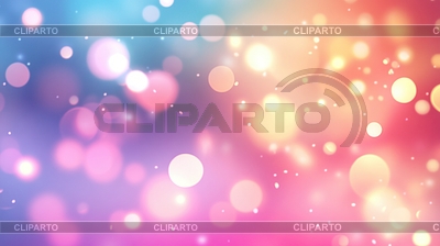 Colorful bokeh background with soft gradient lights | High resolution stock illustration |ID 7651647