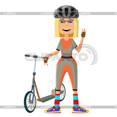 El joven va a hacer deporte | Ilustración vectorial de stock |ID 6789031