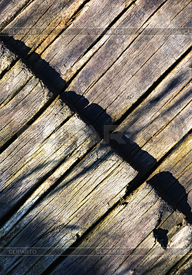 Detail of old boards with dark shadow | High resolution stock photo |ID 7401691