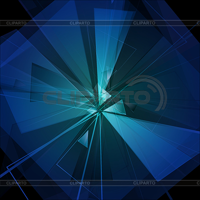 Explosión azul 0 | Ilustración vectorial de stock |ID 5928924