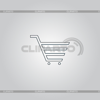 Compras Icono | Ilustración vectorial de stock |ID 5092634