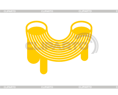 Pasta with sauce sign . food icon | Stock Vector Graphics |ID 7520783