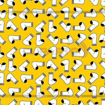 Patrón de calcetines sin costuras. Fondo de calcetín. Adorno o | Ilustración vectorial de stock |ID 7534812
