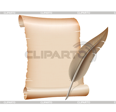 Alte leere Scroll-Papier | Stock Vektorgrafik |ID 5102294
