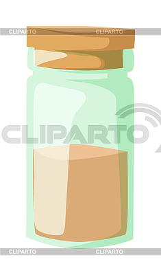 Jar con especias e ingredientes, pimienta, | Ilustración vectorial de stock |ID 5714112