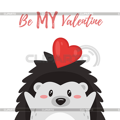 Valentine`s day romantic gift card | Stock Vector Graphics |ID 6503766