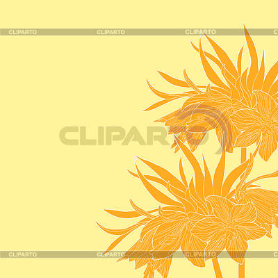 Fritillaria imperialis Blumenparadiesbaum | Stock Vektorgrafik |ID 6550536