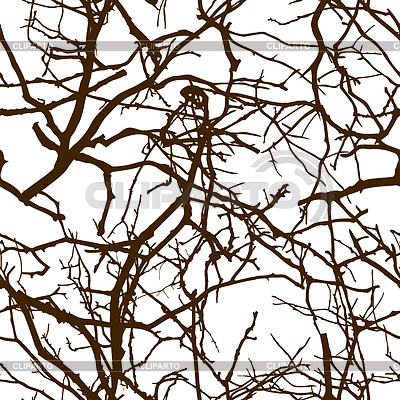 Nahtlose Textur mit Herbst Bäume. EPS 10 | Stock Vektorgrafik |ID 6338769
